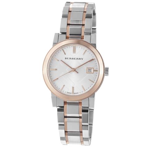 burberry women's stainless steel bracelet watch|Burberry watch men's.